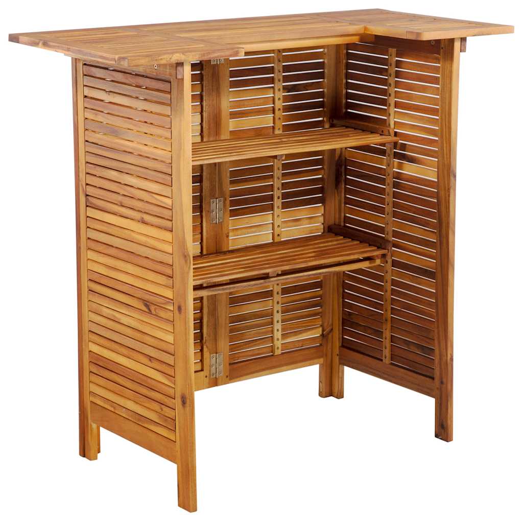 Barbord 110x50x105 cm heltre akasie