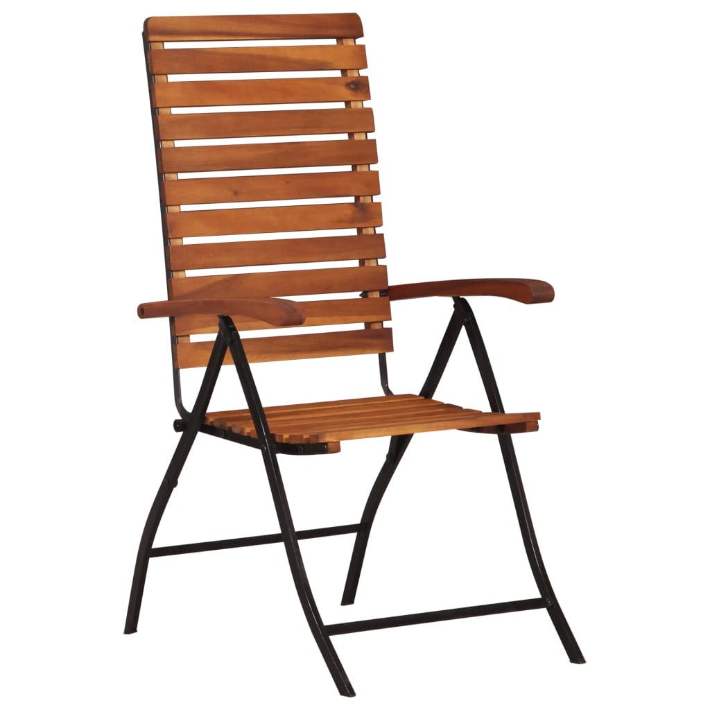 Hagelenestol 2 stk heltre akasie