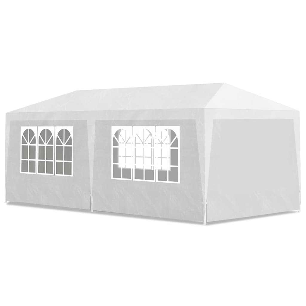Festtelt 3x6 m hvit