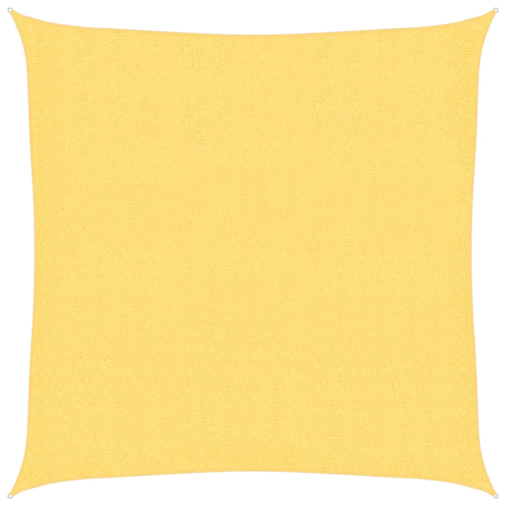 Solseil HDPE Kvadrat 3,6x3,6 m Beige