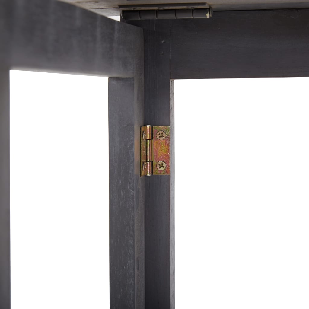 Sammenleggbart balkongbord 90x50x74 cm heltre akasie