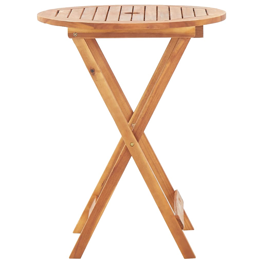 Sammenleggbart hagebord 60x75 cm heltre akasie