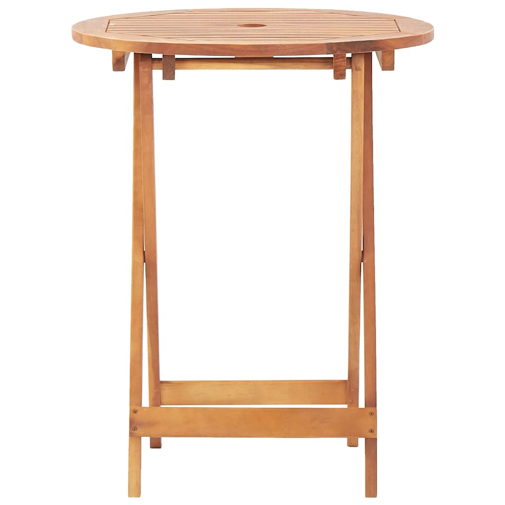 Sammenleggbart hagebord 60x75 cm heltre akasie