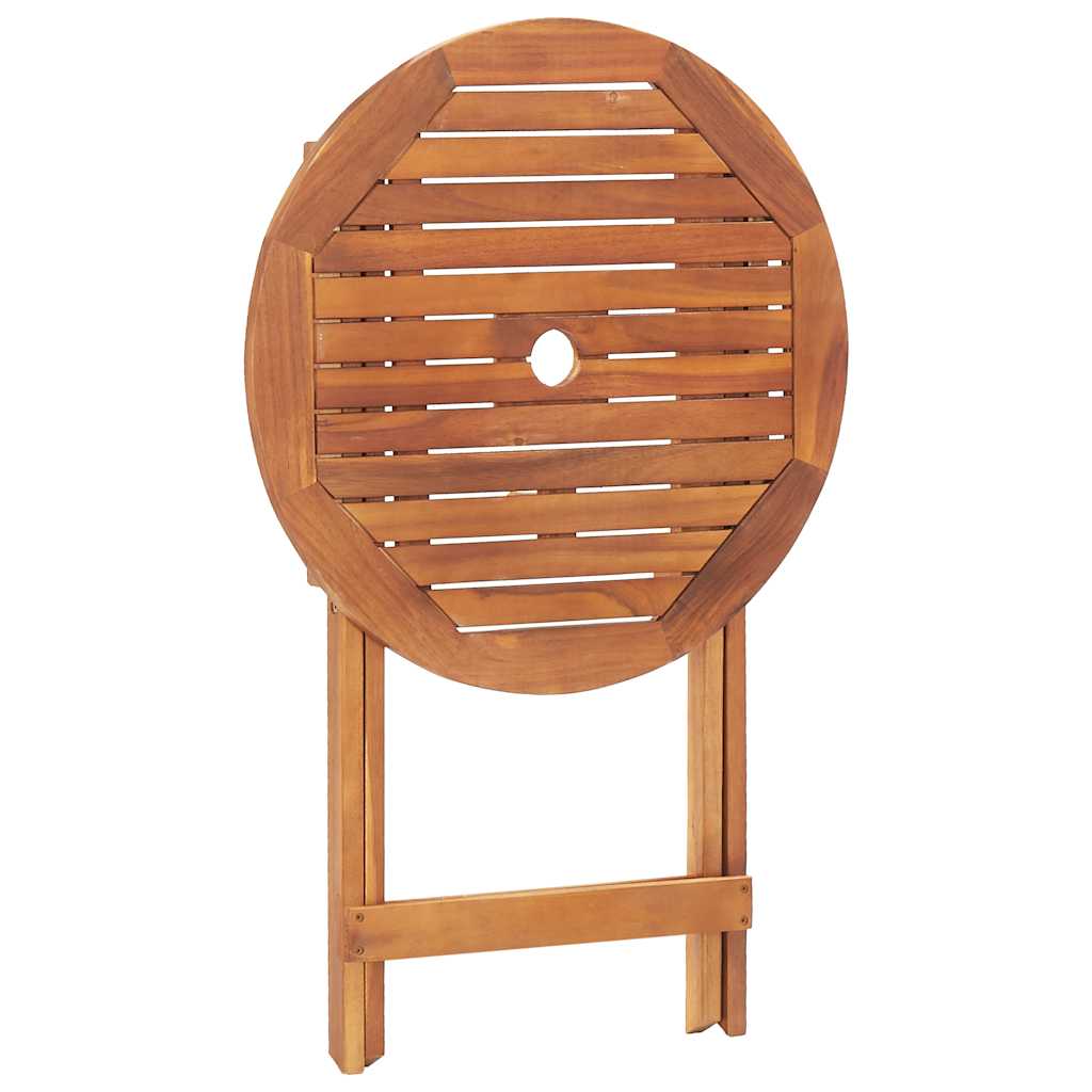 Sammenleggbart hagebord 60x75 cm heltre akasie