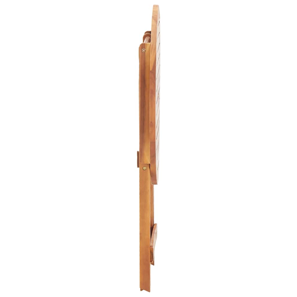 Sammenleggbart hagebord 60x75 cm heltre akasie