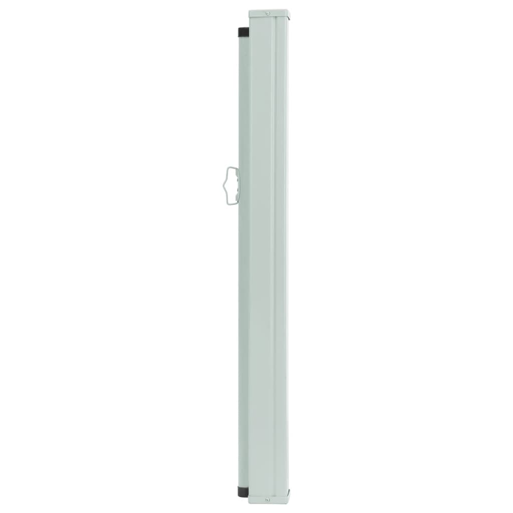 Uttrekkbar sidemarkise 100x300 cm blå
