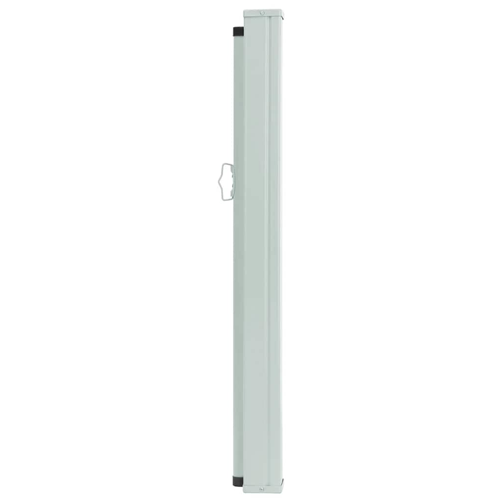 Uttrekkbar sidemarkise 100x300 cm grå