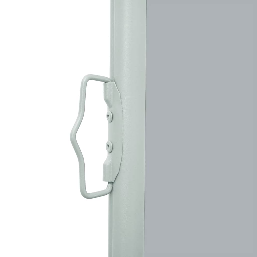 Uttrekkbar sidemarkise 100x300 cm grå