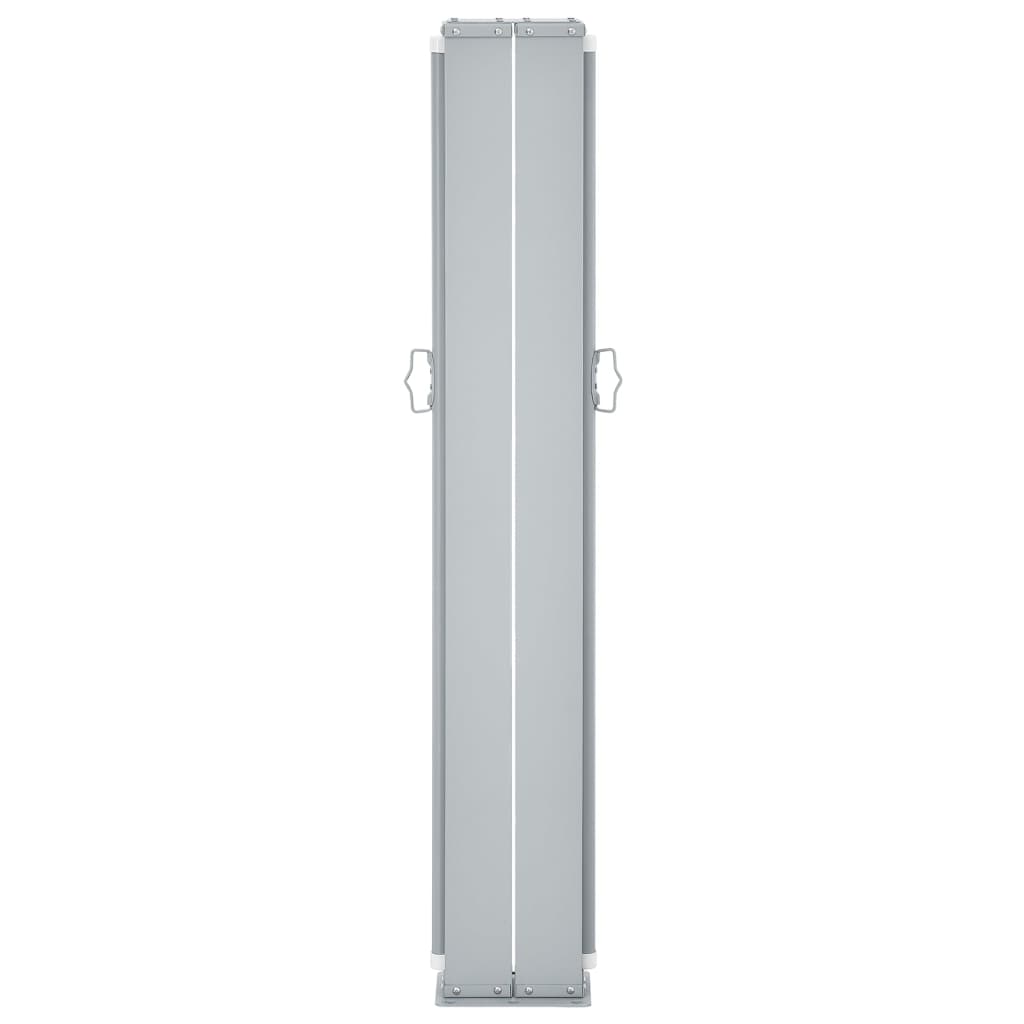 Uttrekkbar sidemarkise 100x600 cm brun