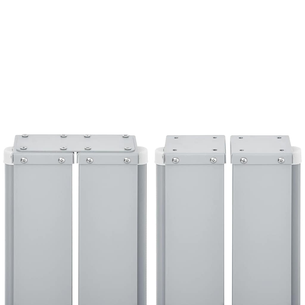 Uttrekkbar sidemarkise 120x1000 cm brun
