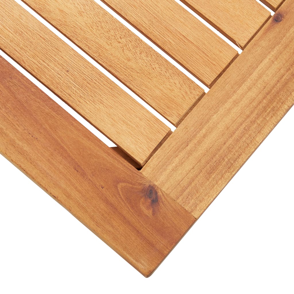 Hagesalongbord 60x60x36 cm heltre akasie