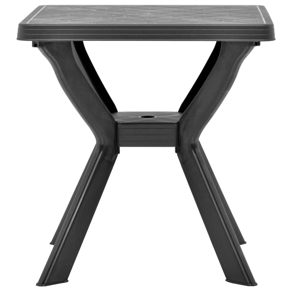 Bistrobord antrasitt 70x70x72 cm plast