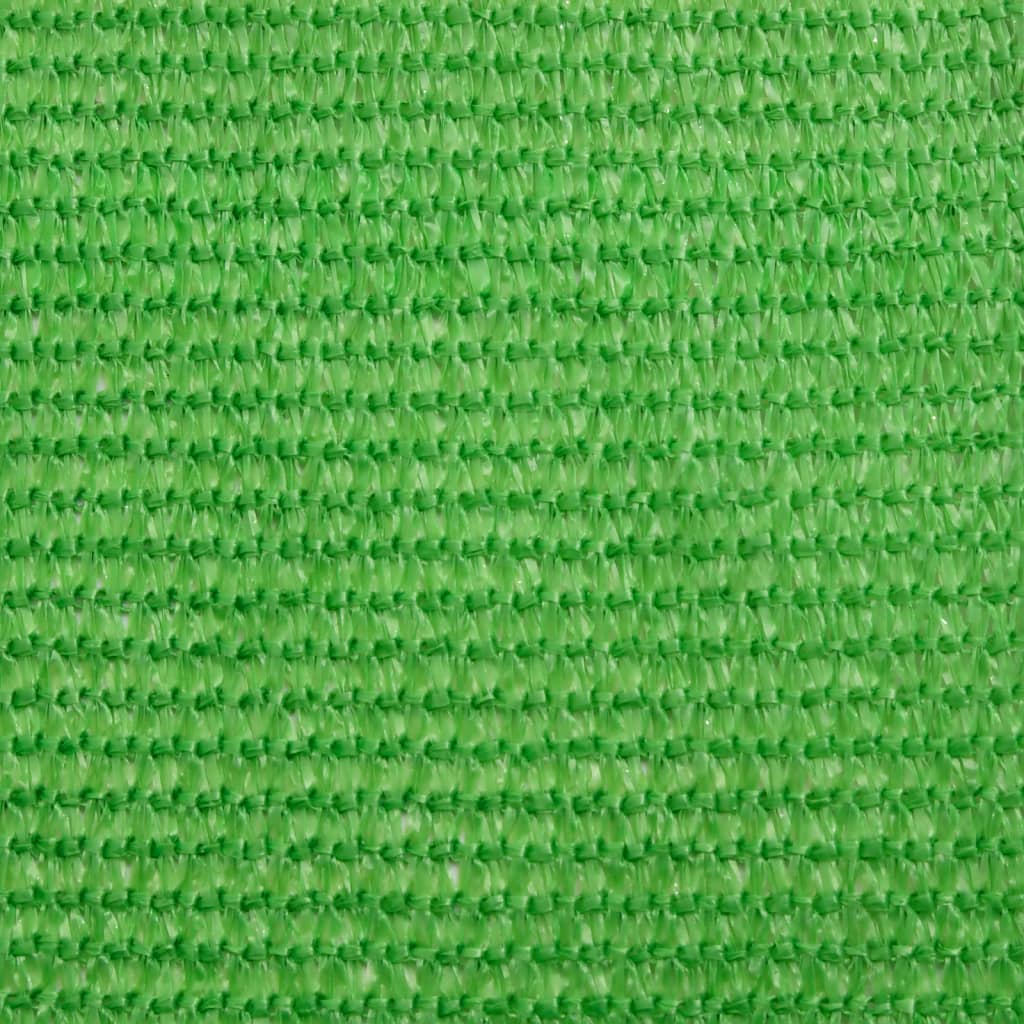Solseil 160 g/m² lysegrønn 3x3x4,2 m HDPE