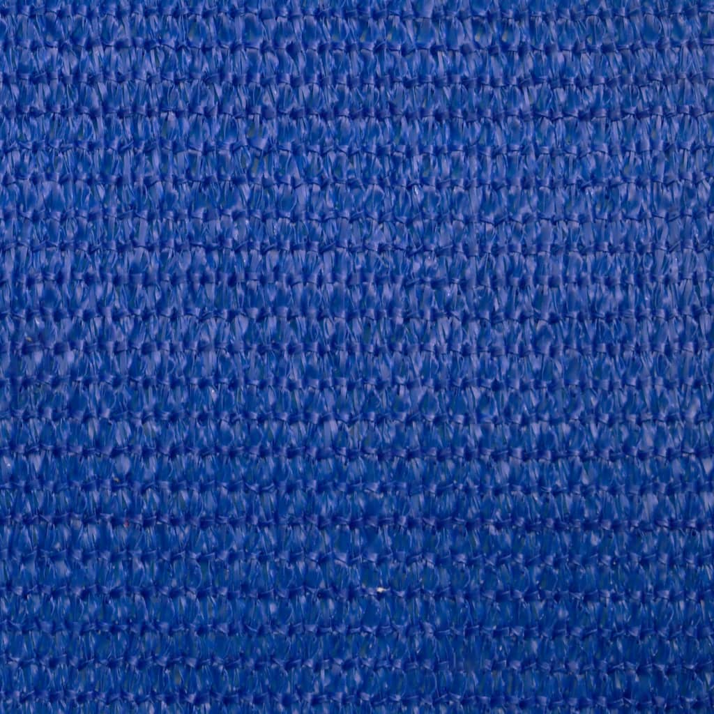 Solseil 160 g/m² blå 2x4 m HDPE