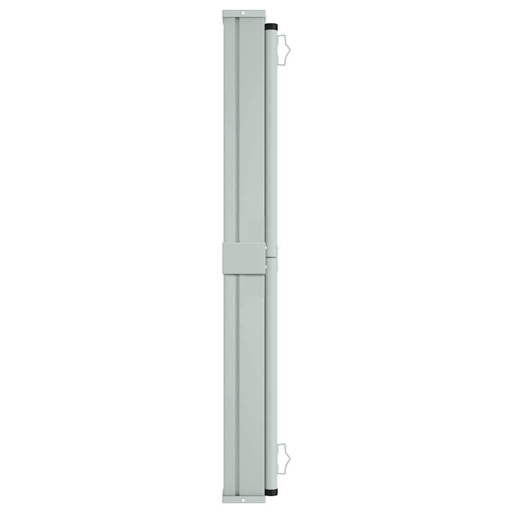 Uttrekkbar sidemarkise 600x160 cm rød