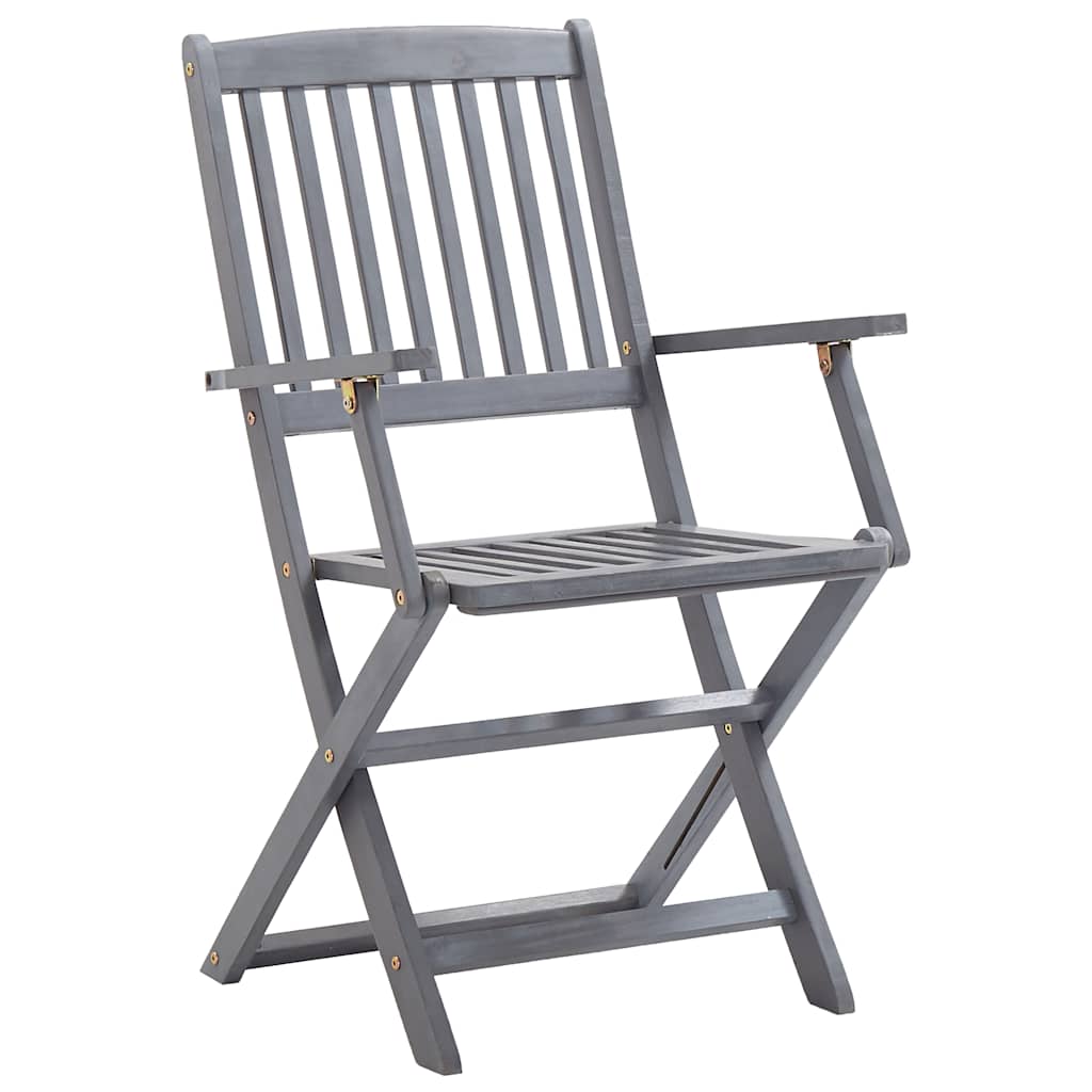 Klappstoler 6 stk heltre akasie