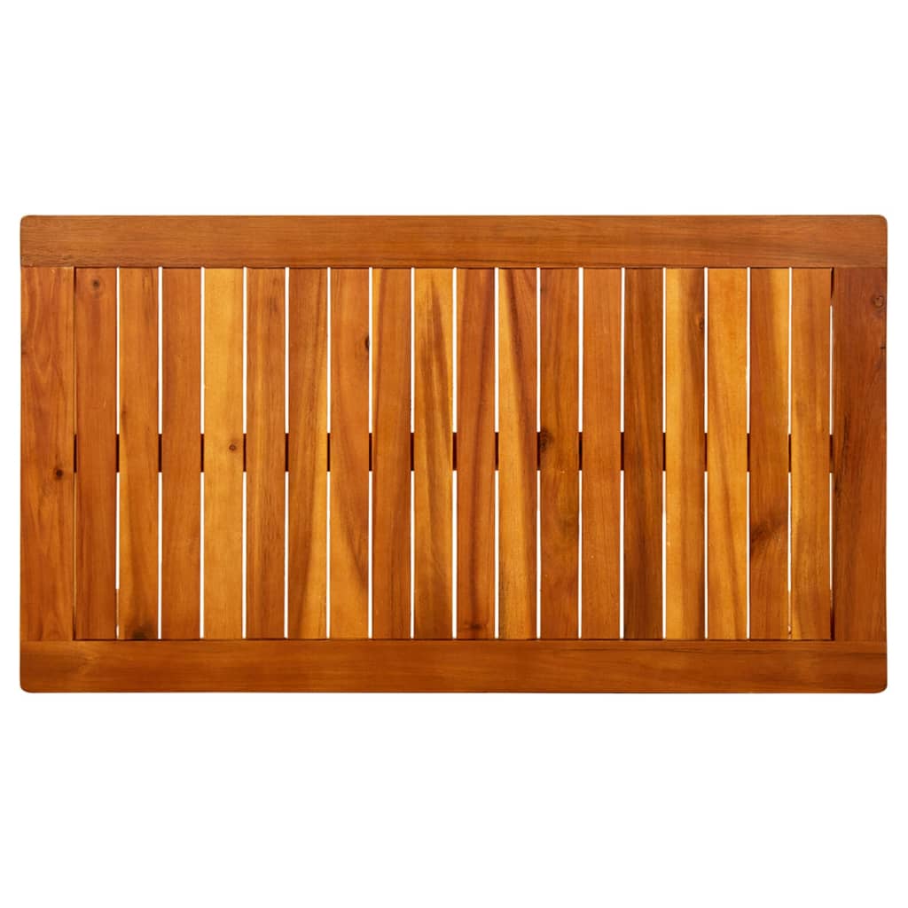 Hagesalongbord 90x50x36 cm heltre akasie