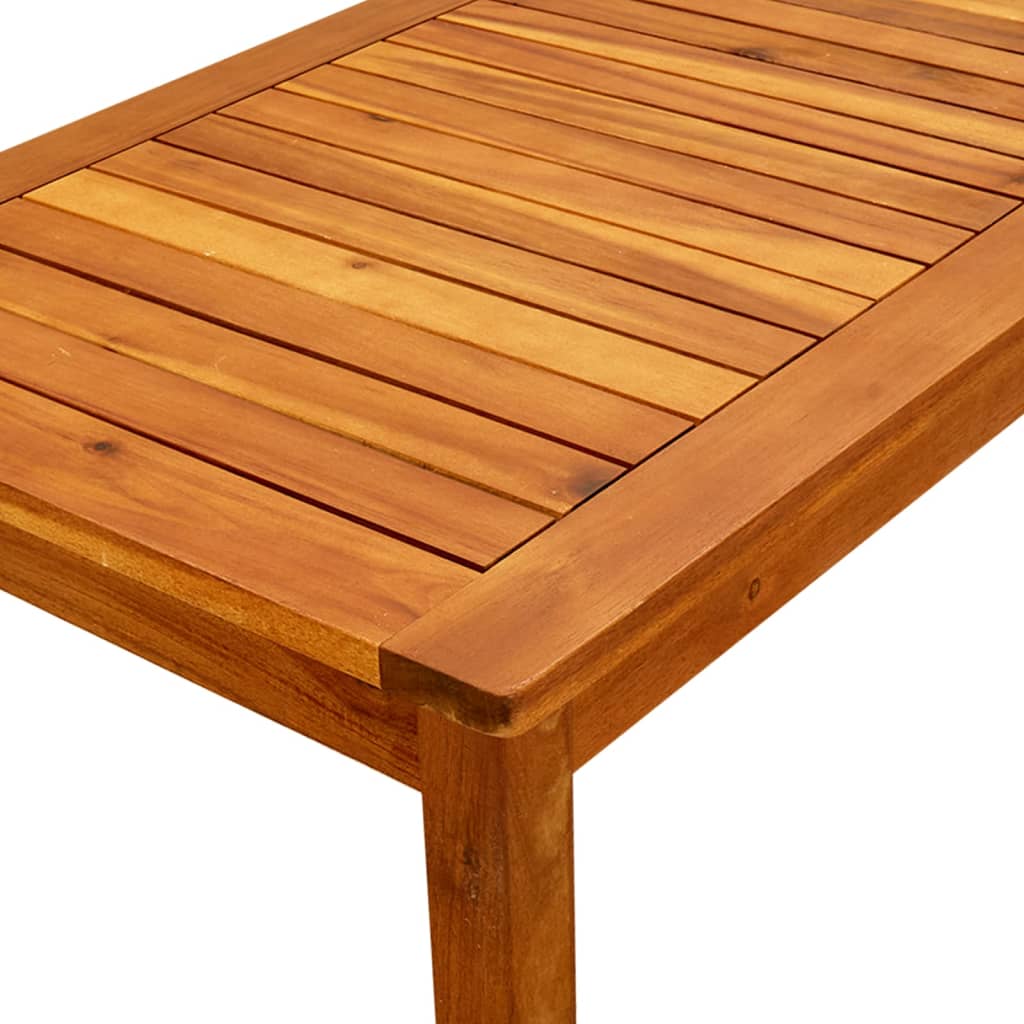 Hagesalongbord 90x50x36 cm heltre akasie