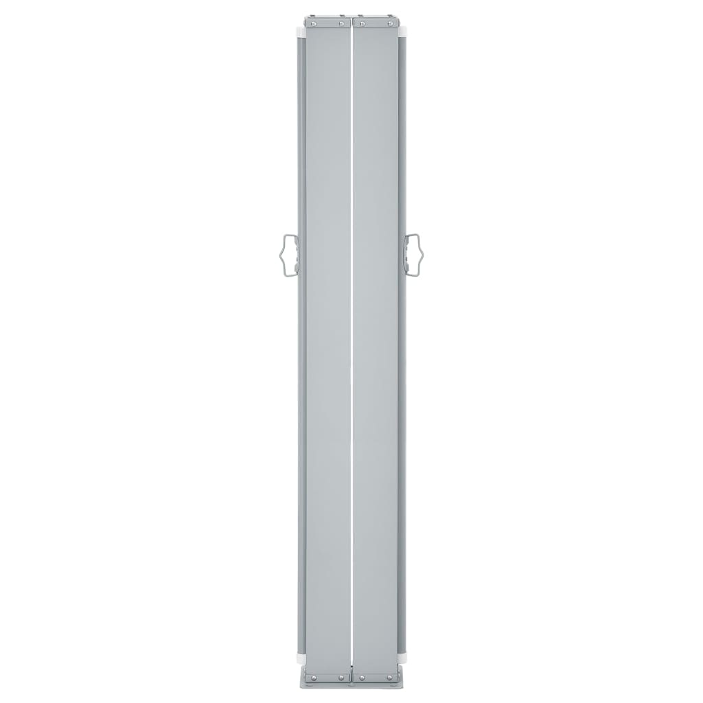Uttrekkbar sidemarkise 140x600 cm blå