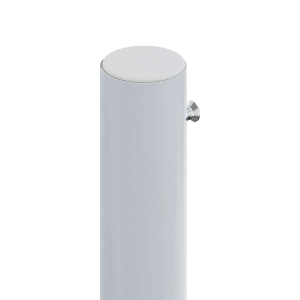 Uttrekkbar sidemarkise 200x600 cm blå