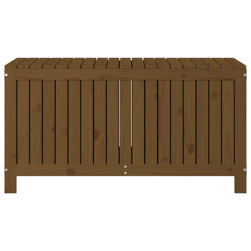 Putekasse honningbrun 121x55x64 cm heltre furu