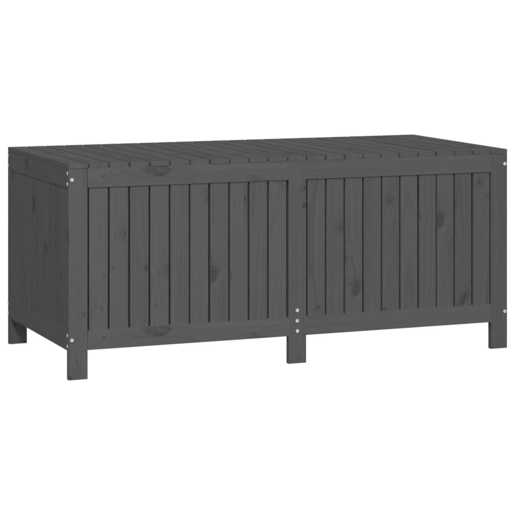 Putekasse grå 147x68x64 cm heltre furu