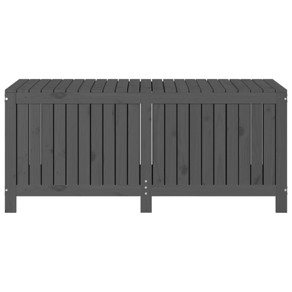 Putekasse grå 147x68x64 cm heltre furu