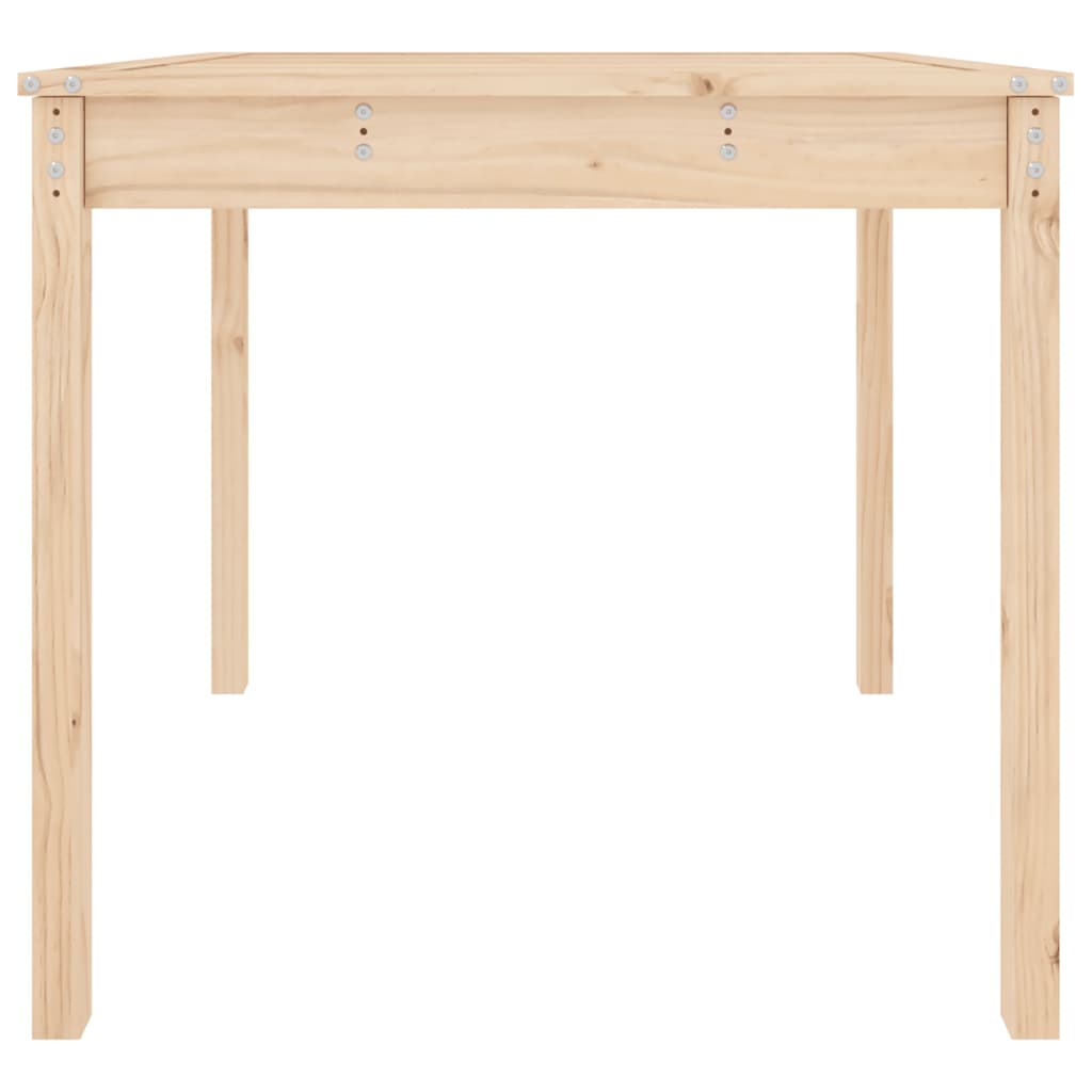 Hagebord 82,5x82,5x76 cm heltre furu
