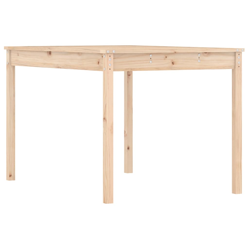 Hagebord 121x82,5x76 cm heltre furu