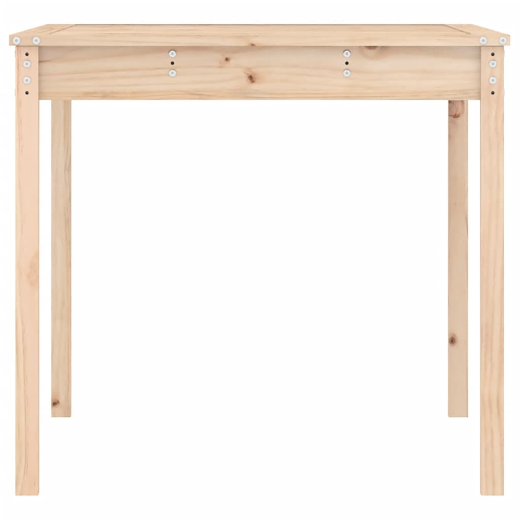 Hagebord 121x82,5x76 cm heltre furu