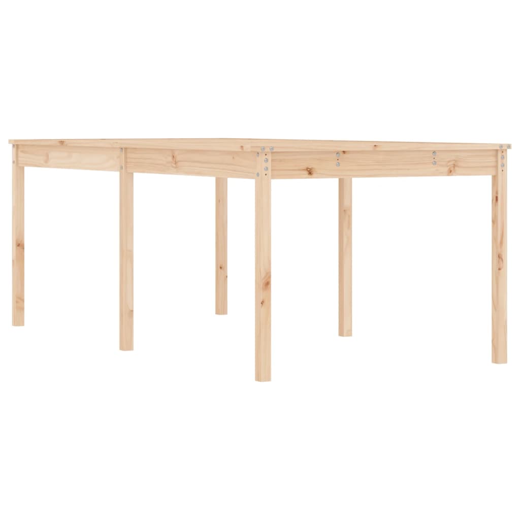 Hagebord 203,5x100x76 cm heltre furu