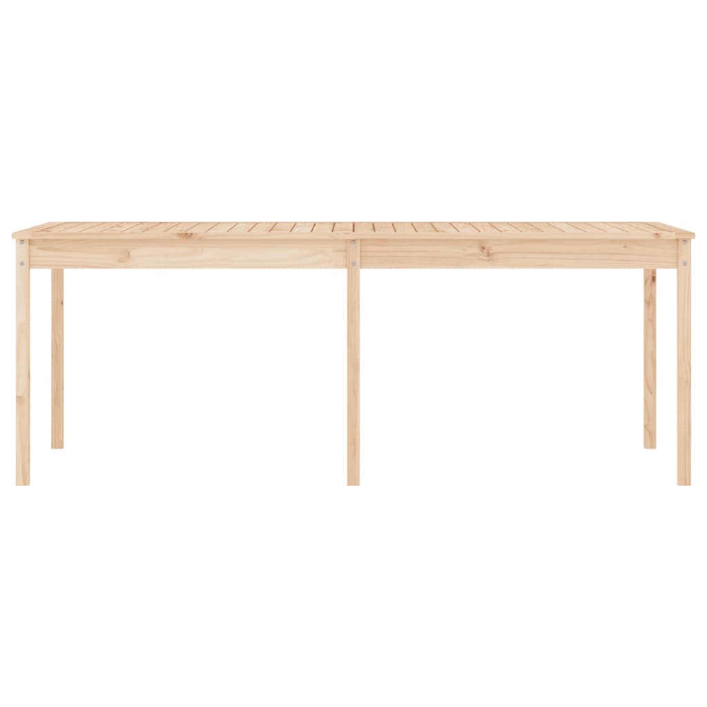 Hagebord 203,5x100x76 cm heltre furu