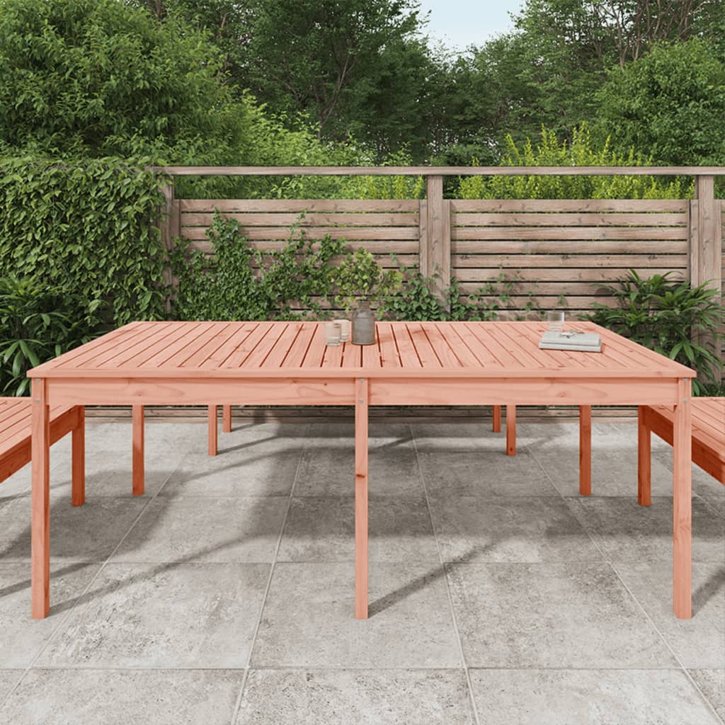 Hagebord 203,5x100x76 cm heltre douglasgran