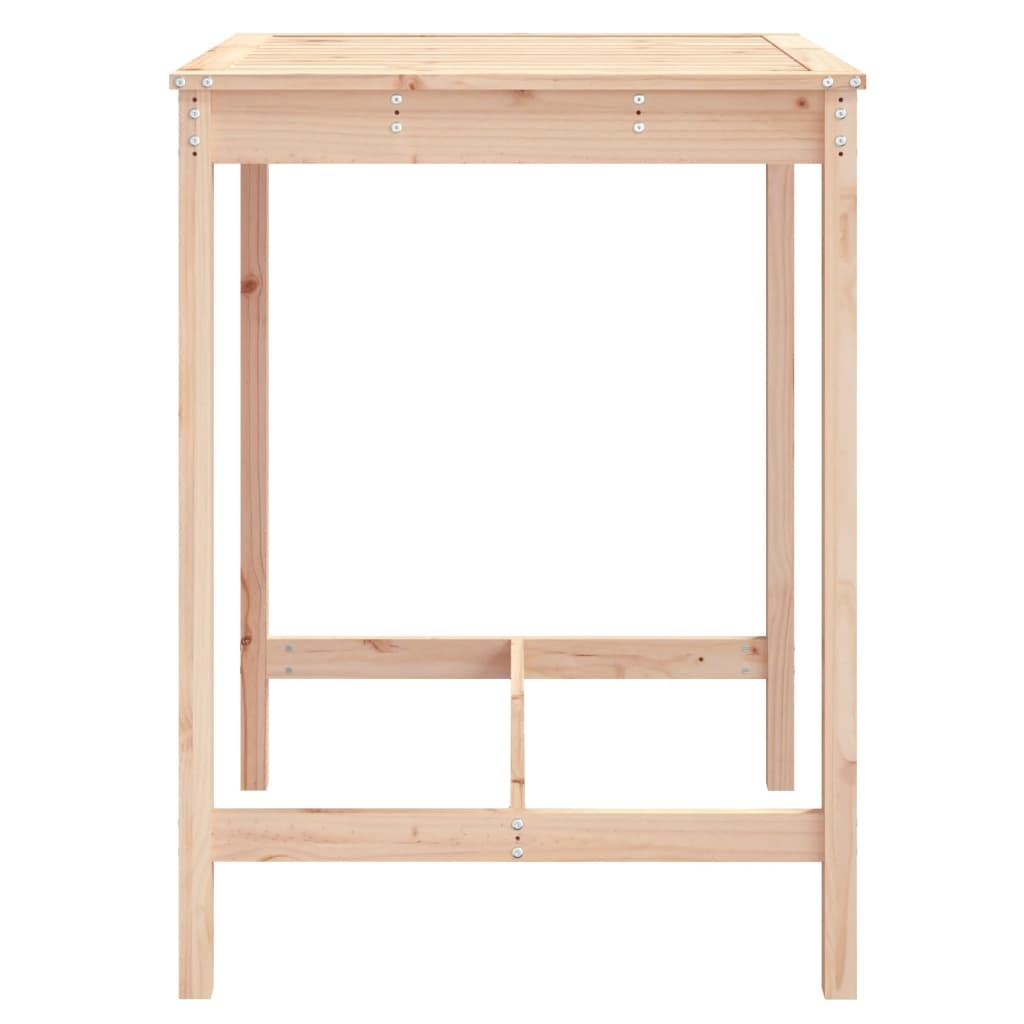 Hagebord 82,5x82,5x110 cm heltre furu