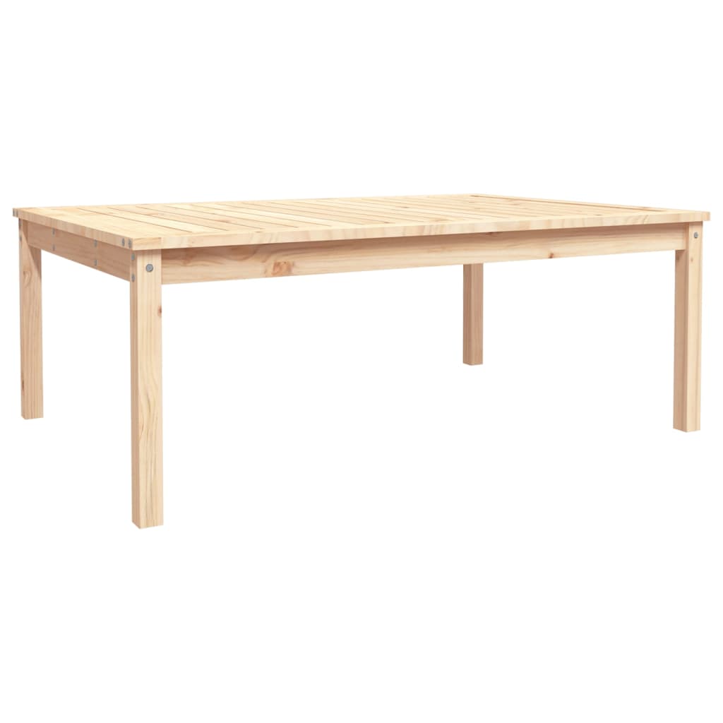 Hagebord 121x82,5x45 cm heltre furu