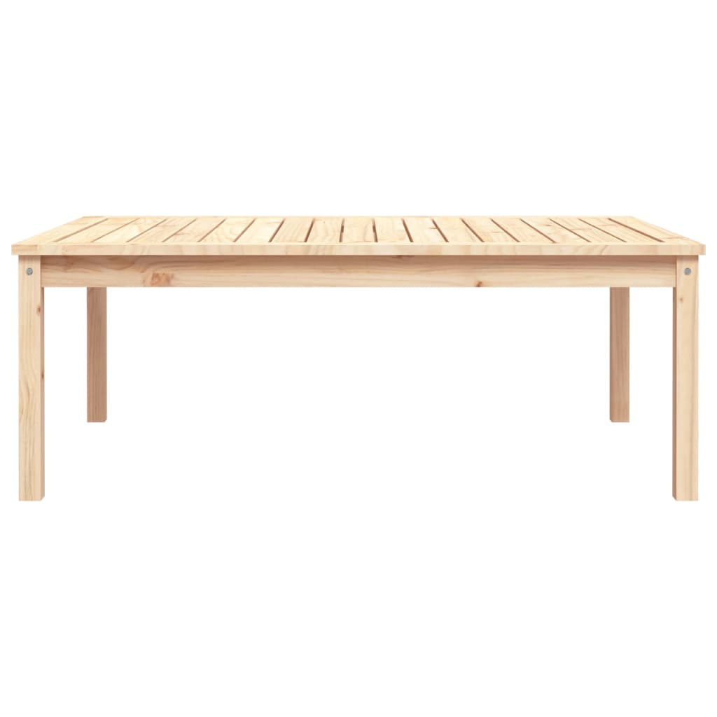 Hagebord 121x82,5x45 cm heltre furu