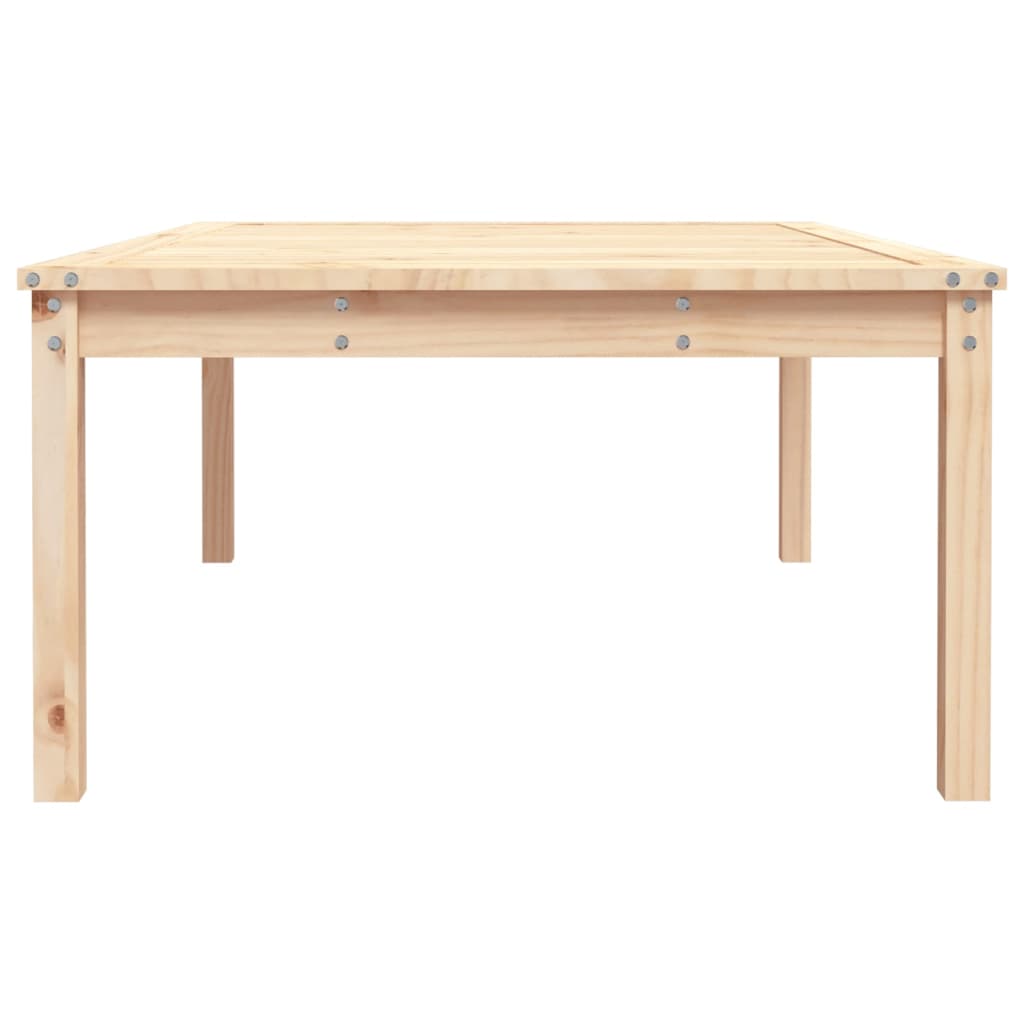 Hagebord 121x82,5x45 cm heltre furu