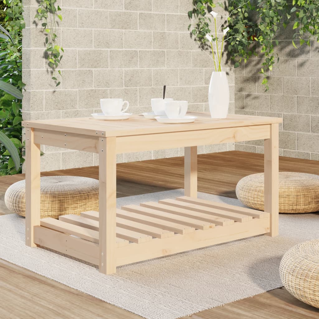 Hagebord 82,5x50,5x45 cm heltre furu