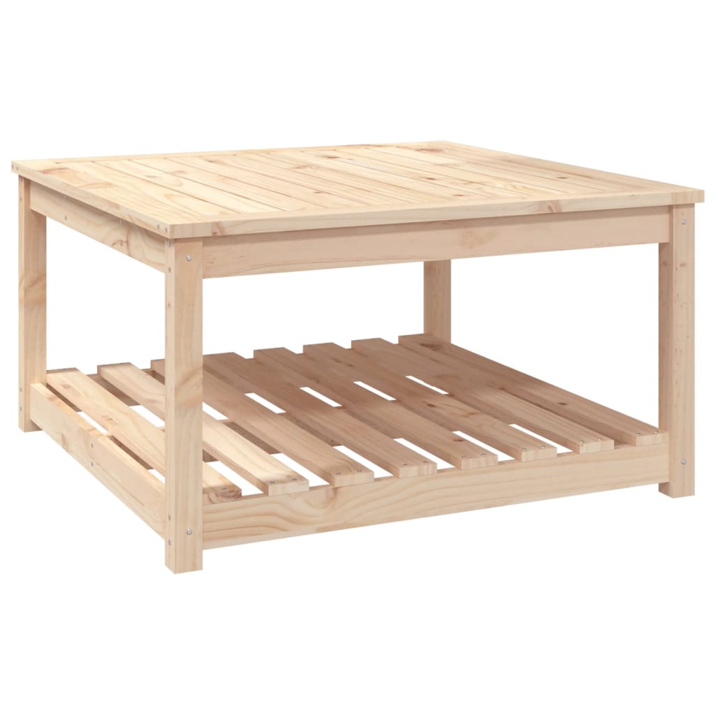 Hagebord 82,5x82,5x45 cm heltre furu
