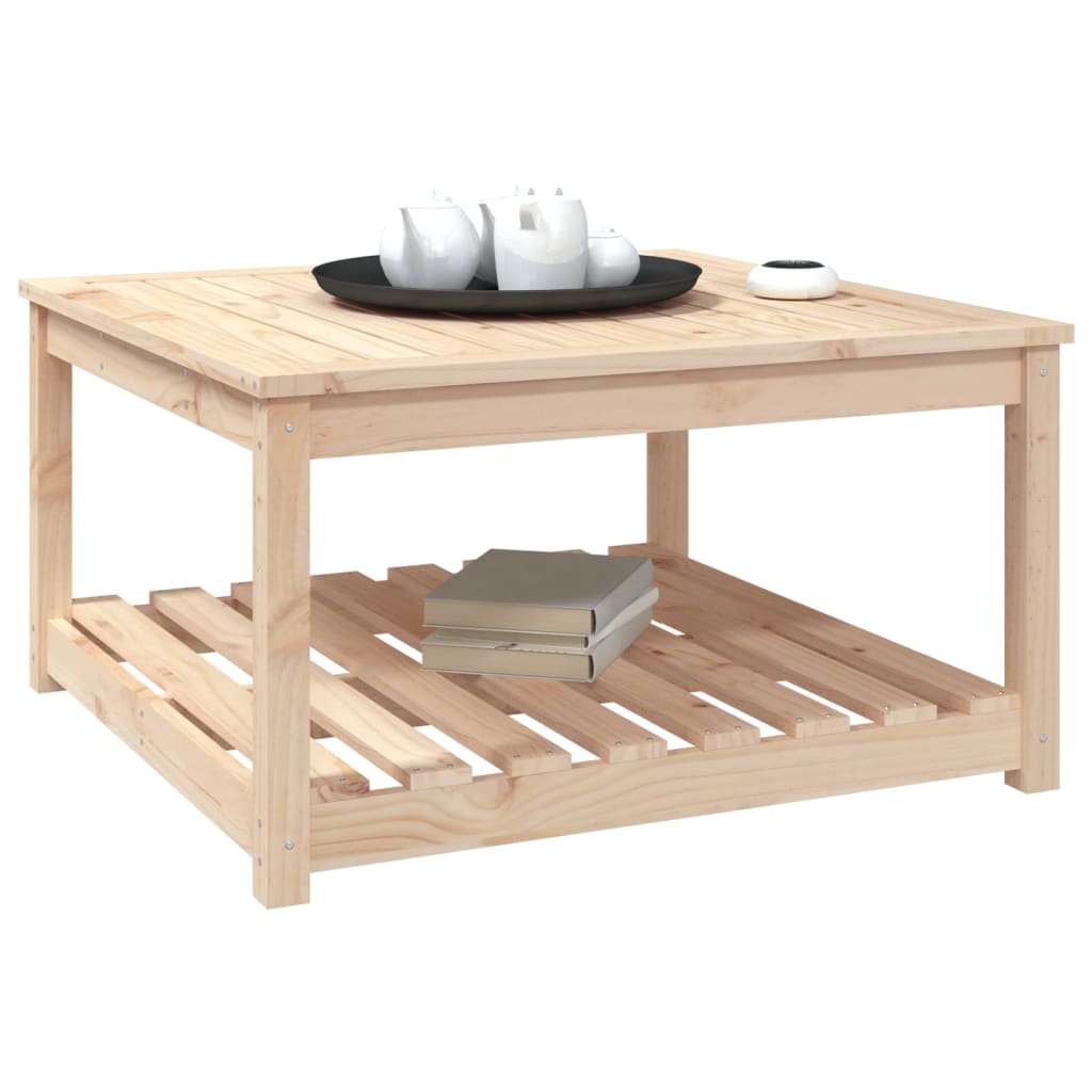 Hagebord 82,5x82,5x45 cm heltre furu