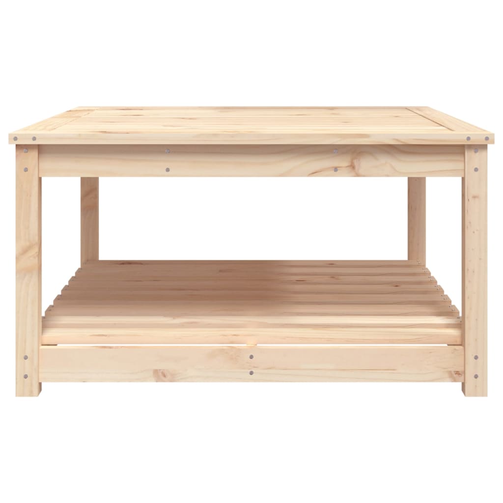 Hagebord 82,5x82,5x45 cm heltre furu