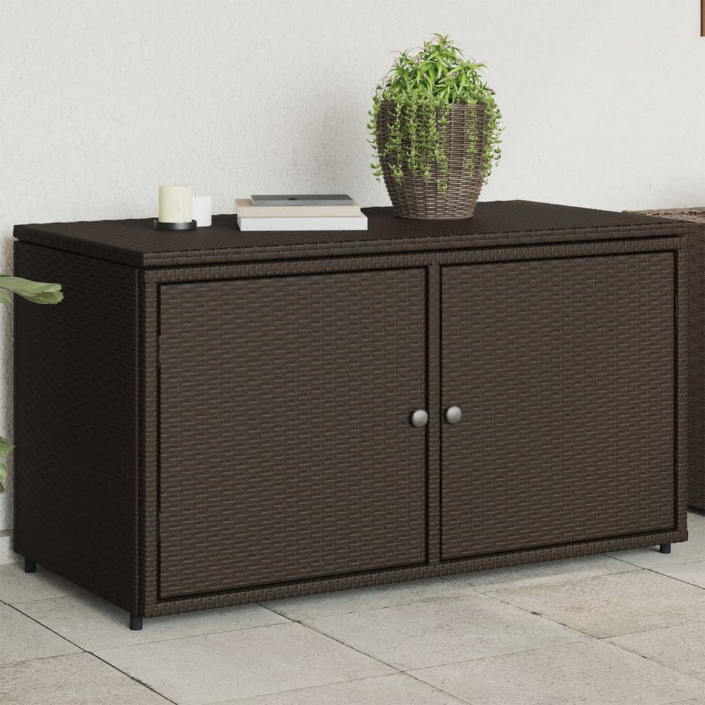 Putekasse brun 110x55x60,5 cm polyrotting
