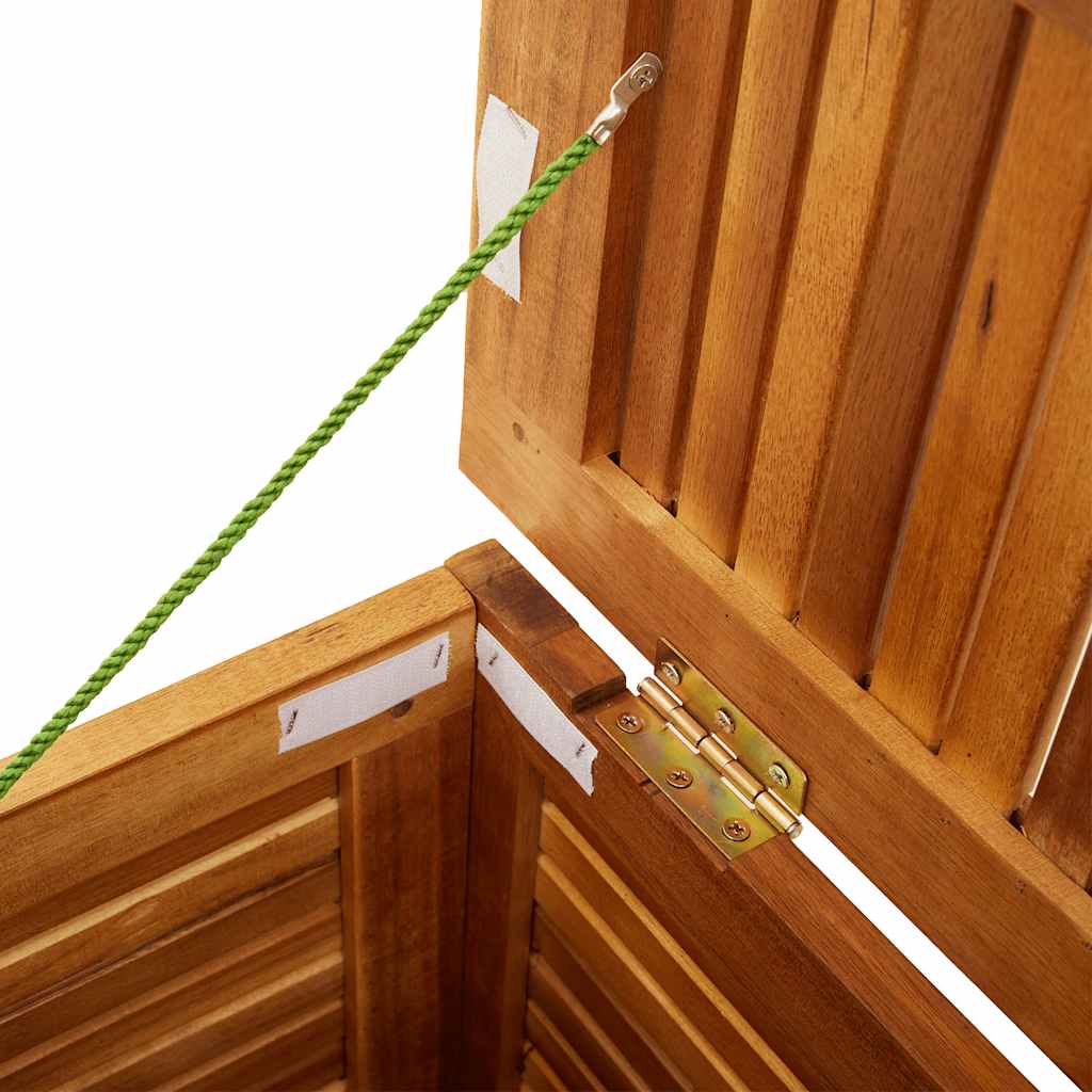 Putekasse med lameller 113x50x56 cm heltre akasie