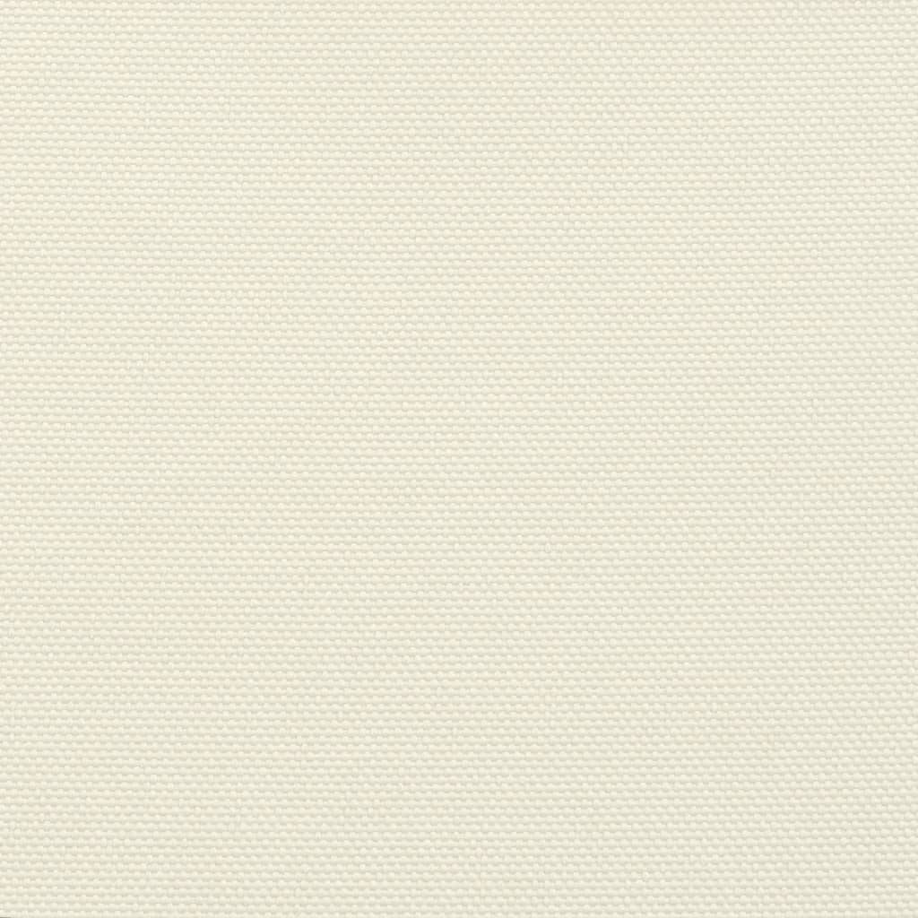 Balkongskjerm kremhvit 120x1000 cm 100% polyester oxford