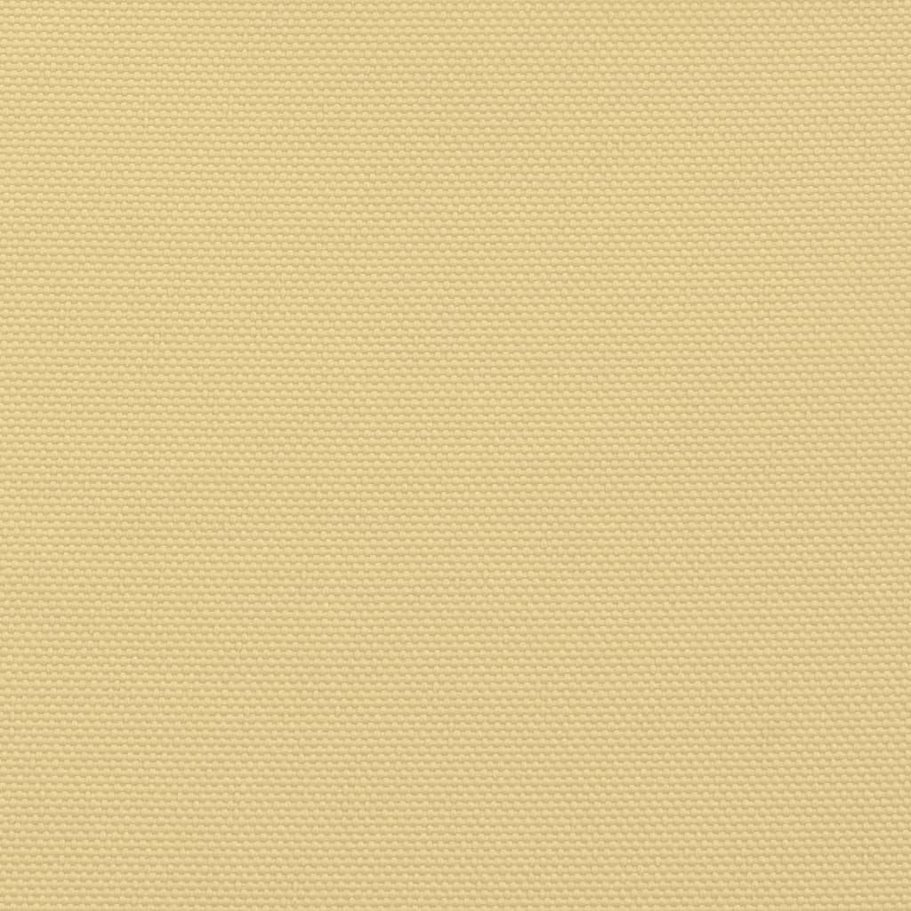 Solseil sand 6x6x6 m 100% polyester oxford