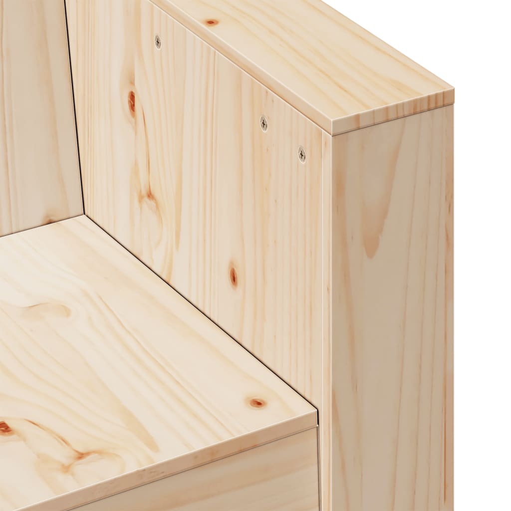 Hagesofa 79x60x62 cm heltre furu