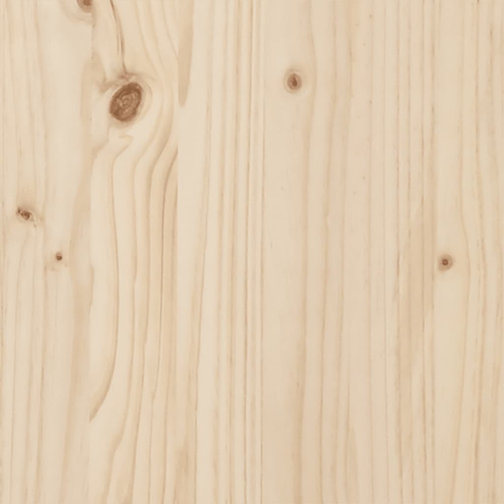 Utendørs barbord 113,5x50x103 cm heltre furu