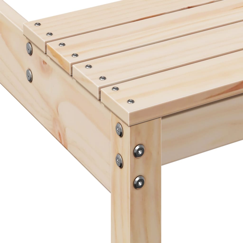 Piknikbord 160x134x75 cm heltre furu