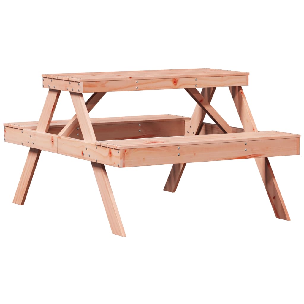 Piknikbord 105x134x75 cm heltre douglasgran