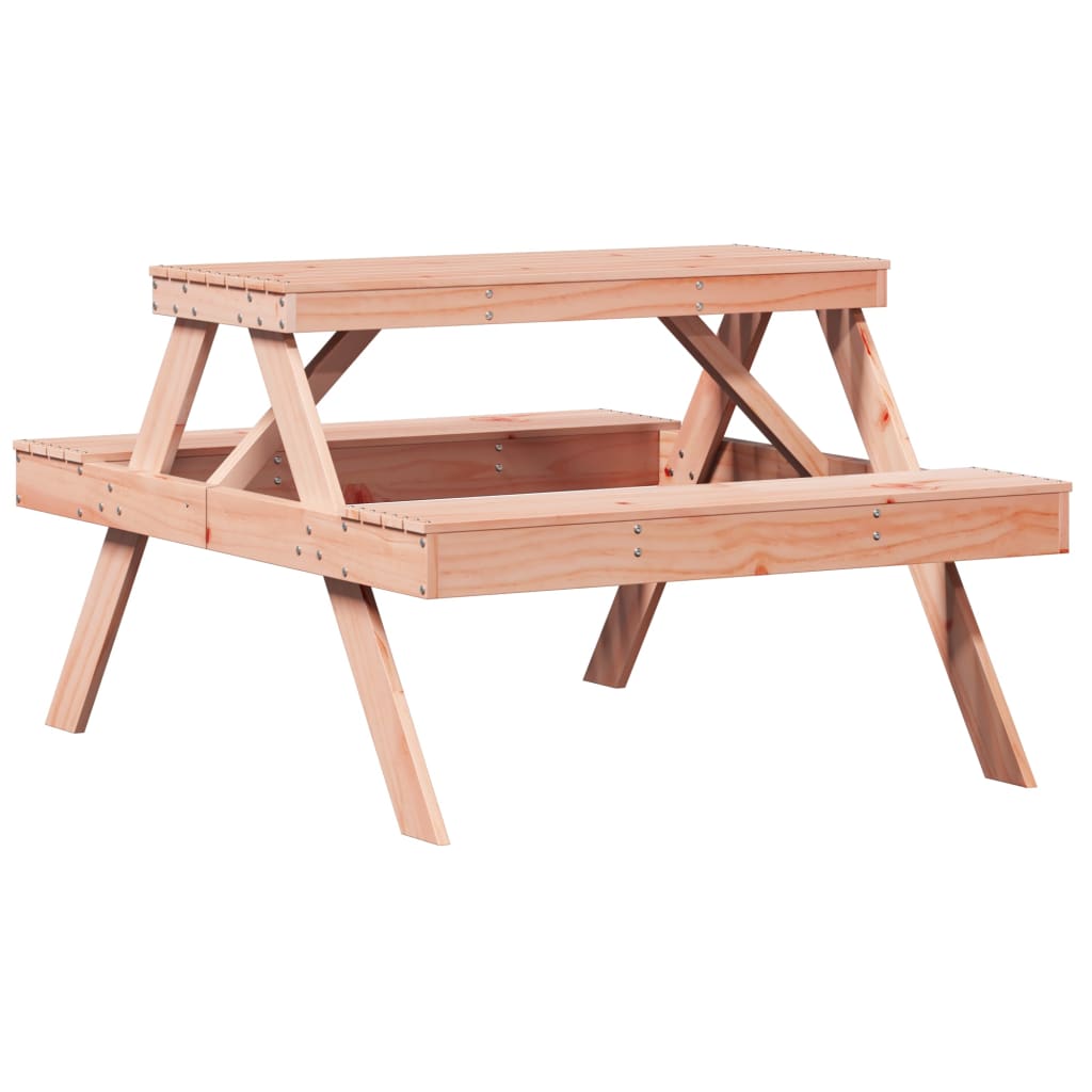 Piknikbord 105x134x75 cm heltre douglasgran